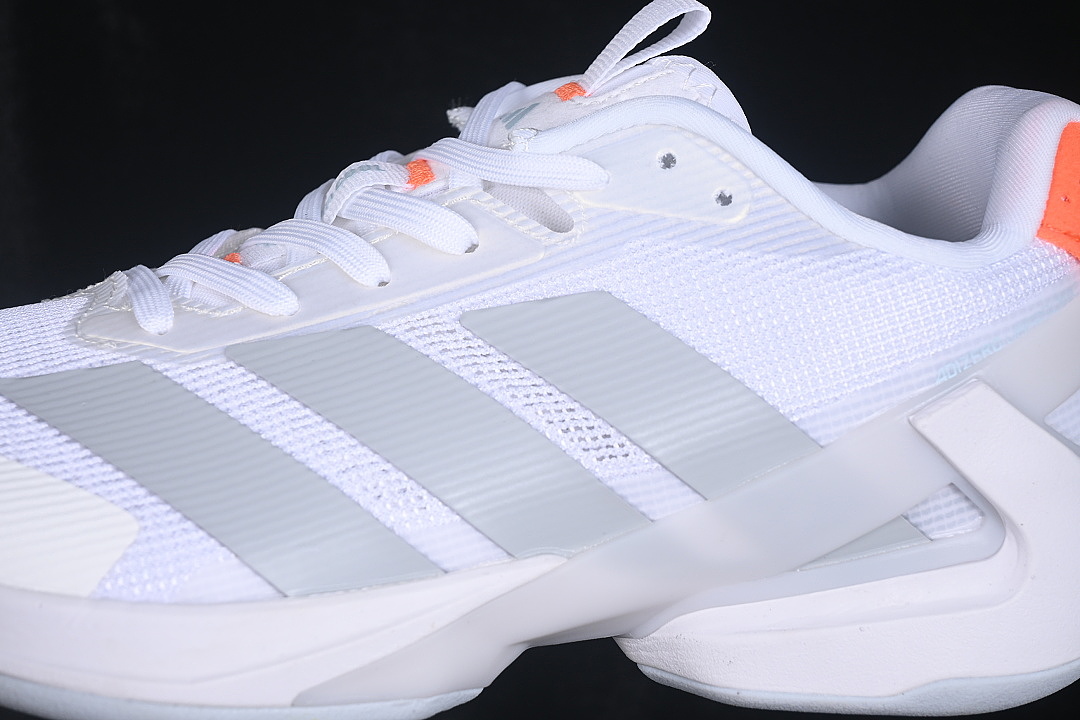 On Running [JR1755]-[UBERSONIC 5 COMFORTABLE TENNIS SHOES LIGHT GRAY/ORANGE]-[WOMAN:36-39]-[MAN:40-47] - Image 7