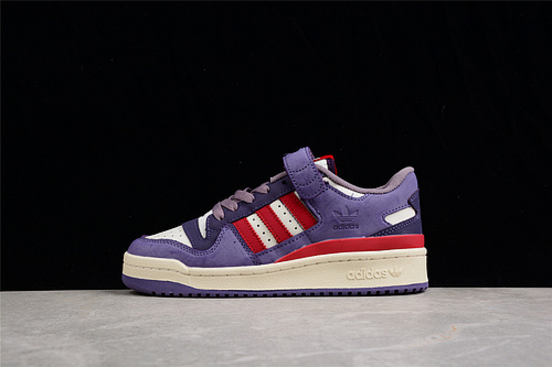 Purple FORUM LOW SHOES FRUIT PUNCH GRAPE PURPLE/RED/WHITE · GX4540, photo 1