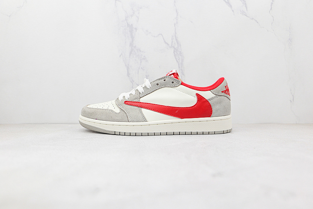 Jordan [DC6991-016]-[AIR JORDAN 1 LOW SE LIGHT SMOKE GREY/WHITE/GYM RED]-[MAN:40-46], photo 1