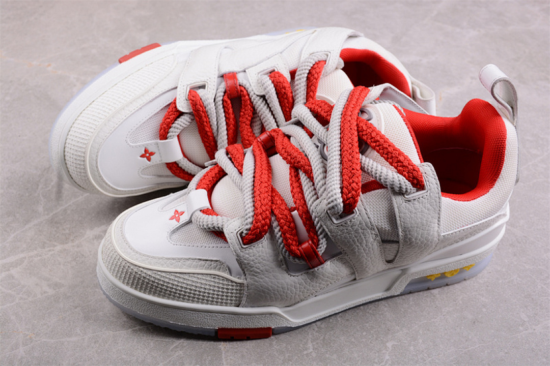 Louis Vuitton [LOUIS VUITTON L*V 1V WHITE/GREY/RED]-[WOMAN:35-39]-[MAN:40-45] - Image 9