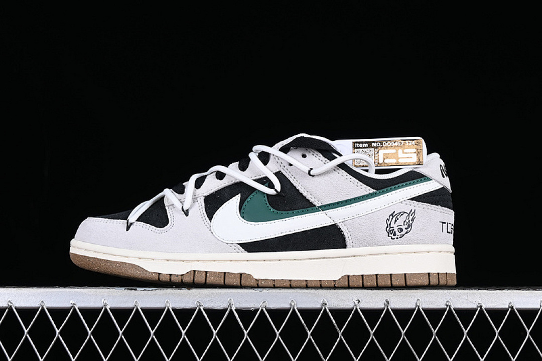 Nike SB DUNK LOW 85 GREY/BLACK/GREEN · DO9457-134, photo 1
