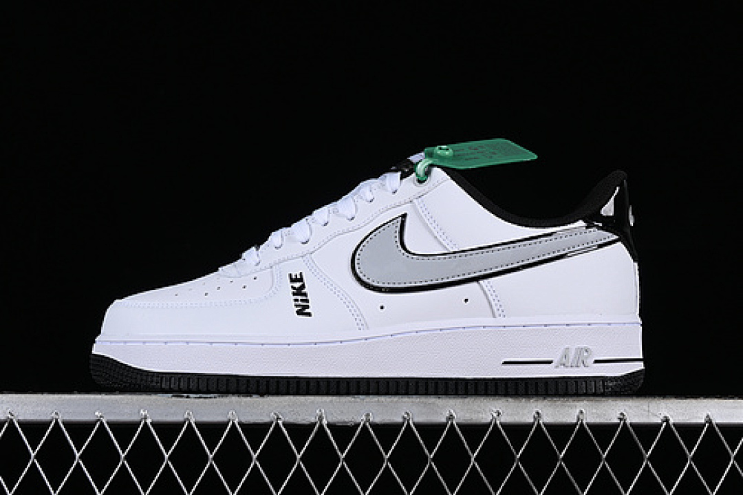 Nike [DO3809-101]-[AIR FORCE 1 07 LOW WHITE/BLACK/GREY]-[WOMAN:35.5-39]-[MAN:40-46], photo 1