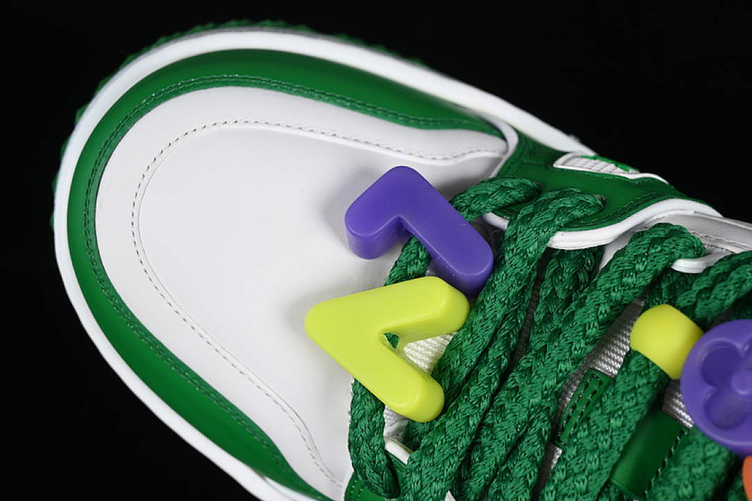 Louis Vuitton [TRAINER WHITE/GREEN/ORANGE]-[MAN:38-45] - Image 9
