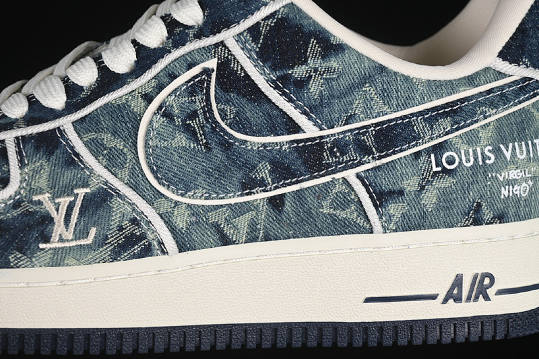 Nike [SC9207-533]-[AIR FORCE 1 07 LOW LV WHITE/BLUE]-[WOMAN:36-39]-[MAN:40-45] - Image 8