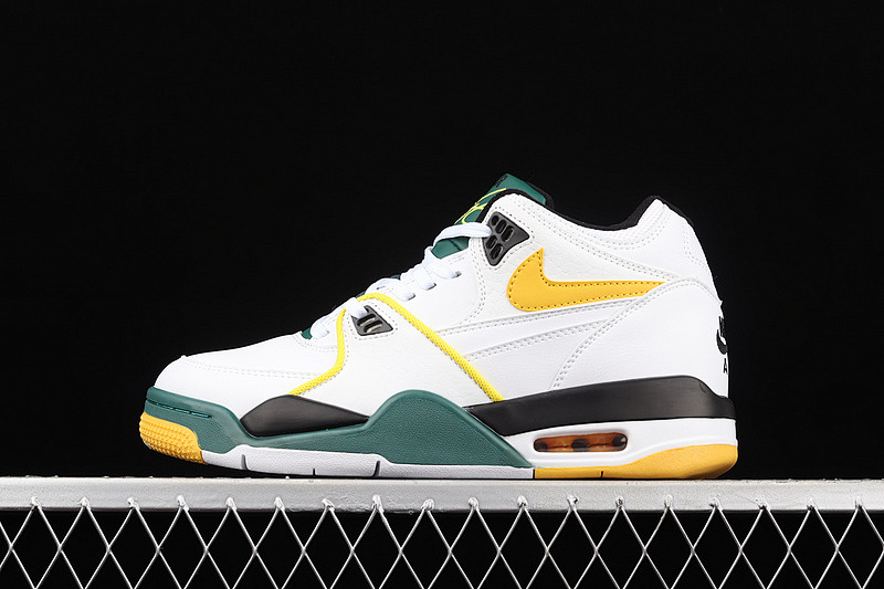 AIR FLIGHT 89 SEATTLE SUPERSONICS WHITE/DEL SOL/FIR/BLACK · CN0050-100, photo 1