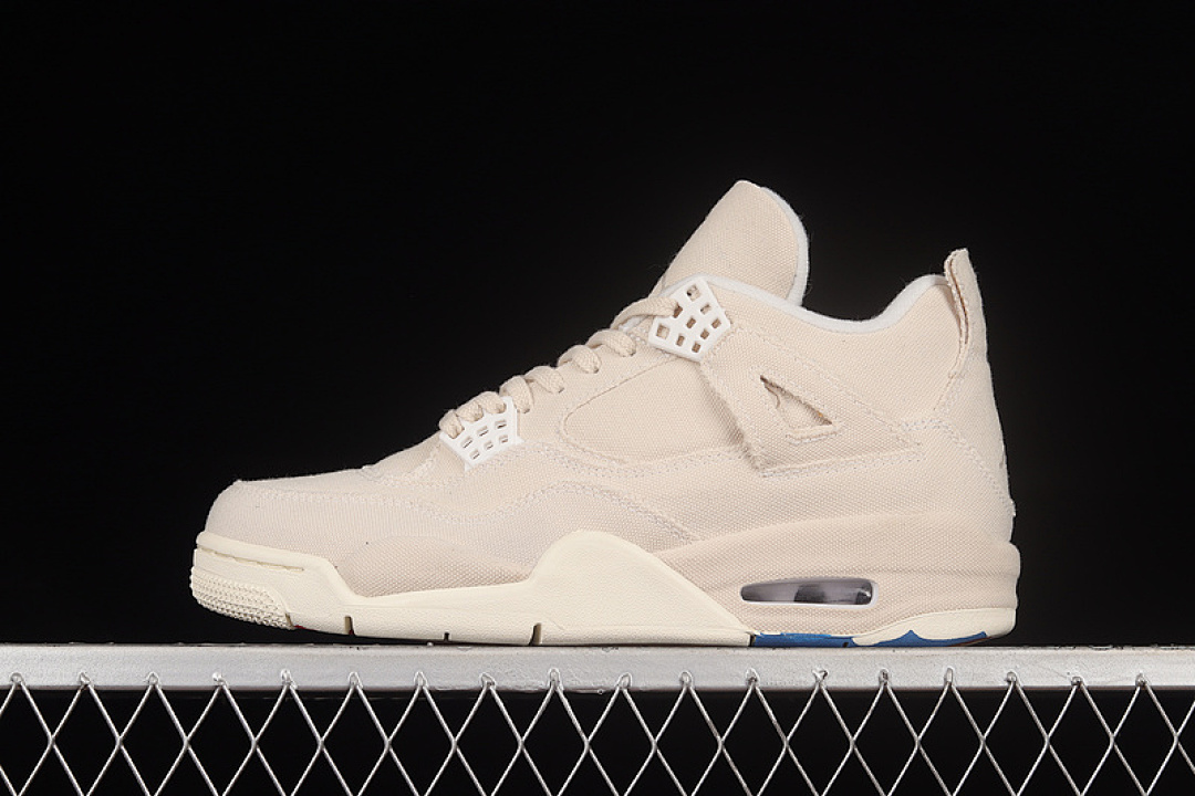 Jordan AIR Jordan 4 RETRO CEMENT GREY/RED · DQ4909-100, photo 1