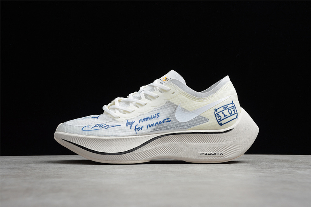 Unbranded [CU4844-100]-[ZOOMX VAPORFLY NEXT% BLUE RIBBON SPORTS WHITE/TEAM ROYAL/ORANGE PEEL/WHITE], photo 1