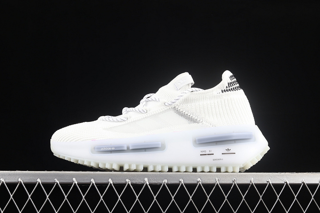 Unbranded [GZ7900]-[NMD_S1 SHOES CLOUD WHITE/CLOUD WHITE/CHALK WHITE]-[WOMAN:36-39]-[MAN:40-45], photo 1