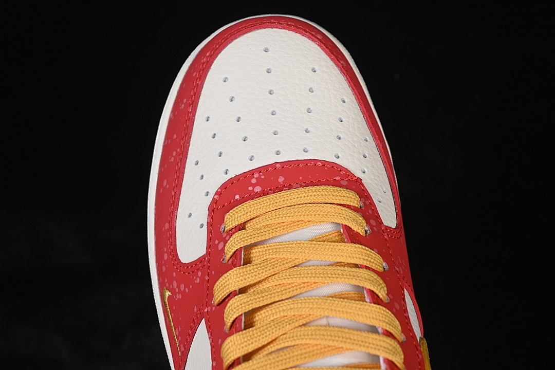 Nike [DF0188-131]-[AIR FORCE 1 07 LOW WHITE/RED/GOLD]-[WOMAN:36-39]-[MAN:40-45] - Image 10