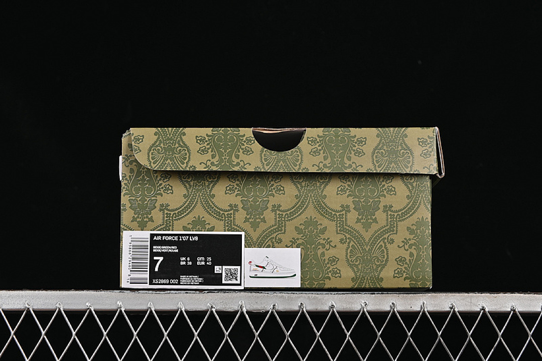 Nike [XS2869-002]-[AIR FORCE 1 07 LOW GREEN/BEIGE]-[WOMAN:36-39]-[MAN:40-45] - Image 12