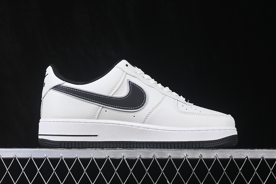 Nike [WY0655-117]-[AIR JORDAN 1 LOW AJ1 RETRO CULTURE BASKETBALL SHOES WHITE/BLACK]-[WOMAN:36-39]-[M - Image 15
