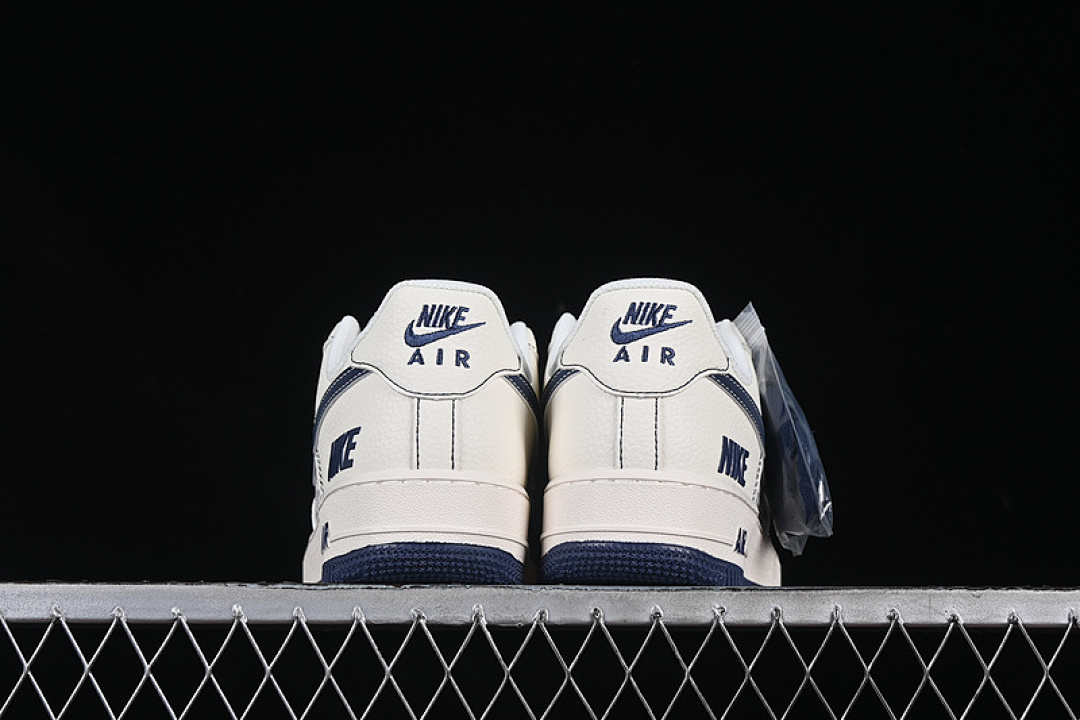 Nike [HH7518-069]-[AIR FORCE 1 07 LOW WHITE/BEIGE/BLUE]-[WOMAN:36-39]-[MAN:40-45] - Image 14