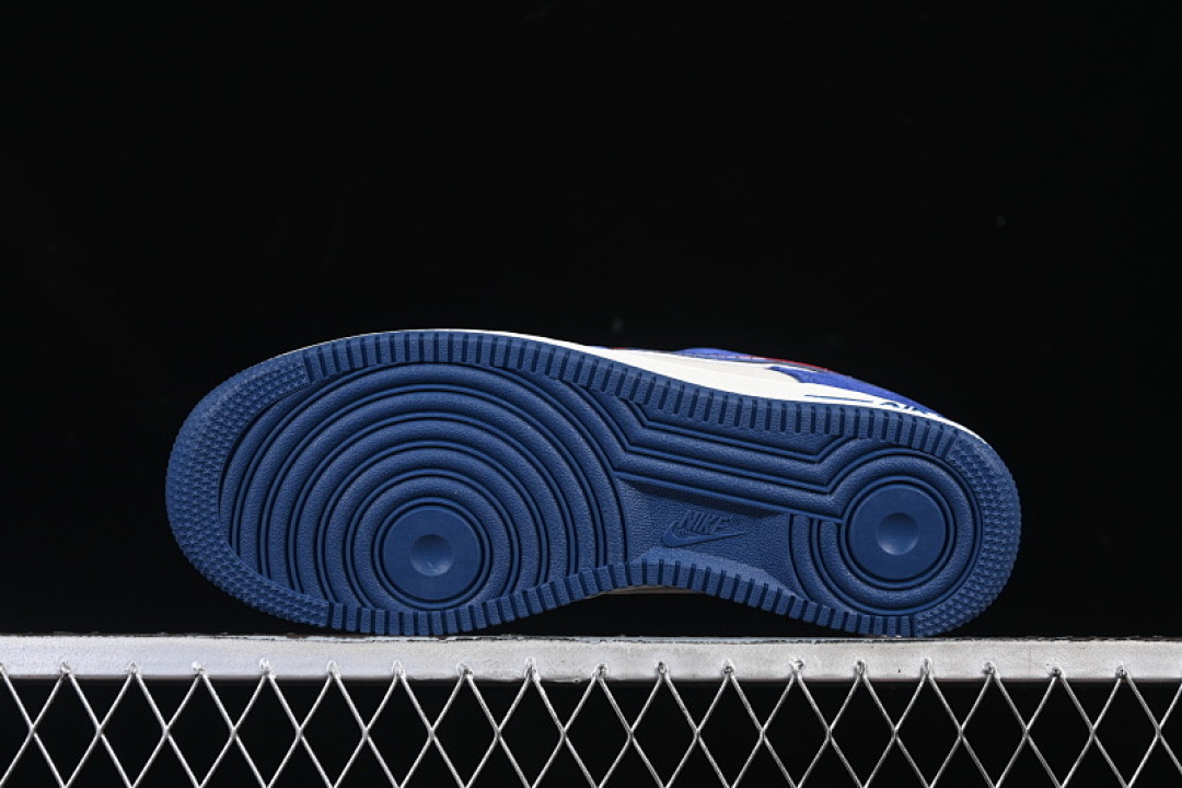 Nike [SY1388-006]-[AIR FORCE 1 07 LOW NAVY BLUE/WHITE/RED/YELLOW]-[WOMAN:36-39]-[MAN:40-45] - Image 15