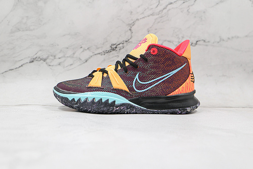 KYRIE 7 EP SOUNDWAVE BLACK/MELON TINT/GLACIER ICE · DC0589-002, photo 1