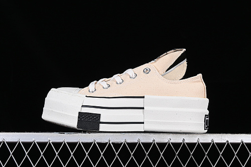 Converse Converse X RICK OWENS WHITE/BLACK/NATURAL IVORY/EGRET · A04955C, photo 1