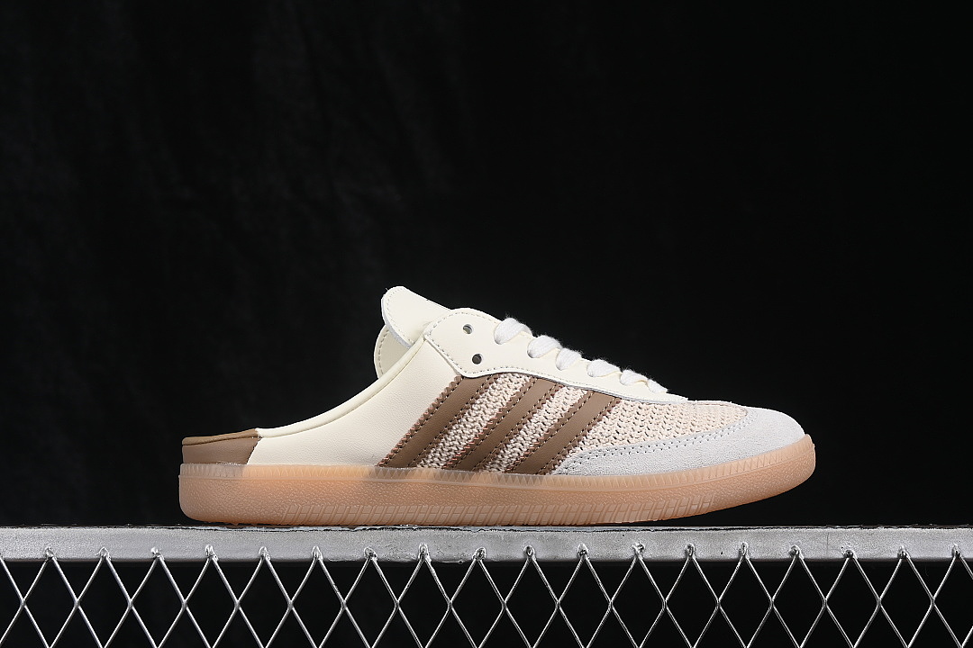 Adidas [HP5059]-[CLOVER CASUAL HALF DRAG BROWN/WHITE]-[WOMAN:36-39]-[MAN:40-45] - Image 15