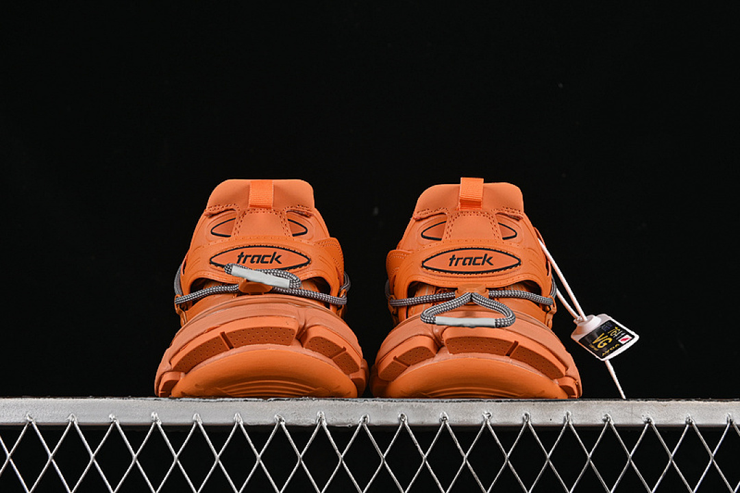 Balenciaga [WTRHK7000]-[BA*LEN*CIAGA TRACK SNEAKER TESS S.GOMMA RES BI ALV/TIS EFF NUBUK/TIS E (ORANGE]) - Image 15