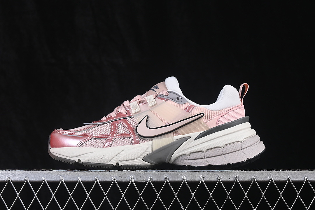 Unbranded [FD0736-201]-[V2K RUN ANTI SLIP RETRO RUNNING SHOES LIGHT PINK/PINK]-[WOMAN:36-39]-[MAN:40-42], photo 1