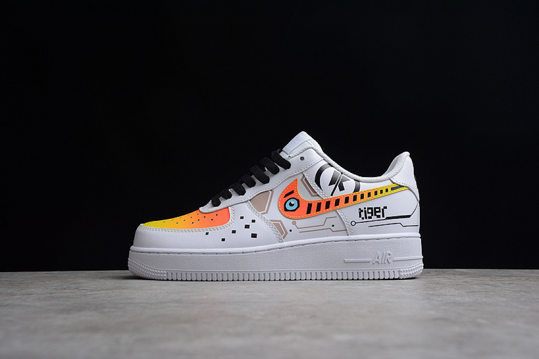Nike [CW2288-111]-[AIR FORCE 1 LOW 07 YEAR OF THE TIGER ORANGE/WHITE/BLACK]-[UNSIEX:35-45], photo 1