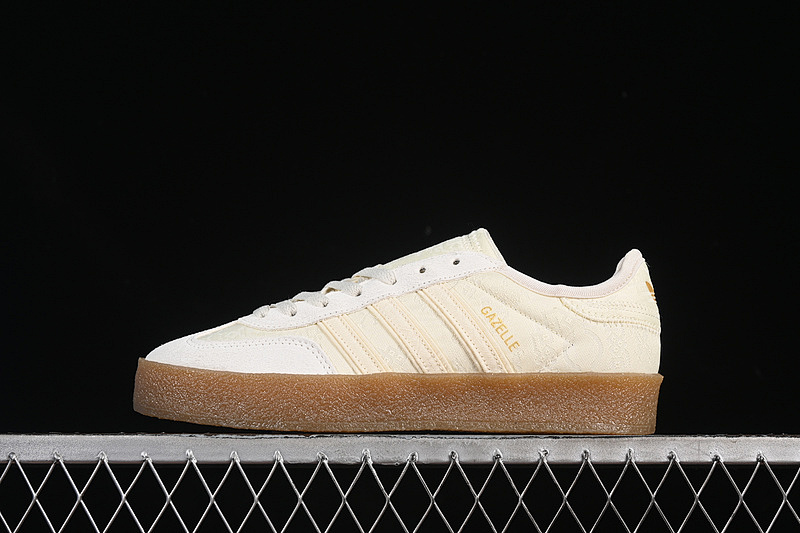 Adidas CLOT ORIGINALS GAZELLE S BY CREAM WHITE/CORE WHITE/GOLD METALLIC · JR5410, photo 1