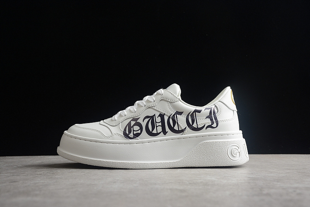 Gucci Gucci [ GG SUPREME CANVAS SNEAKERS WHITE/WHITE/BLACK]-[WOMAN:35-39]-[MAN:40-44], photo 1