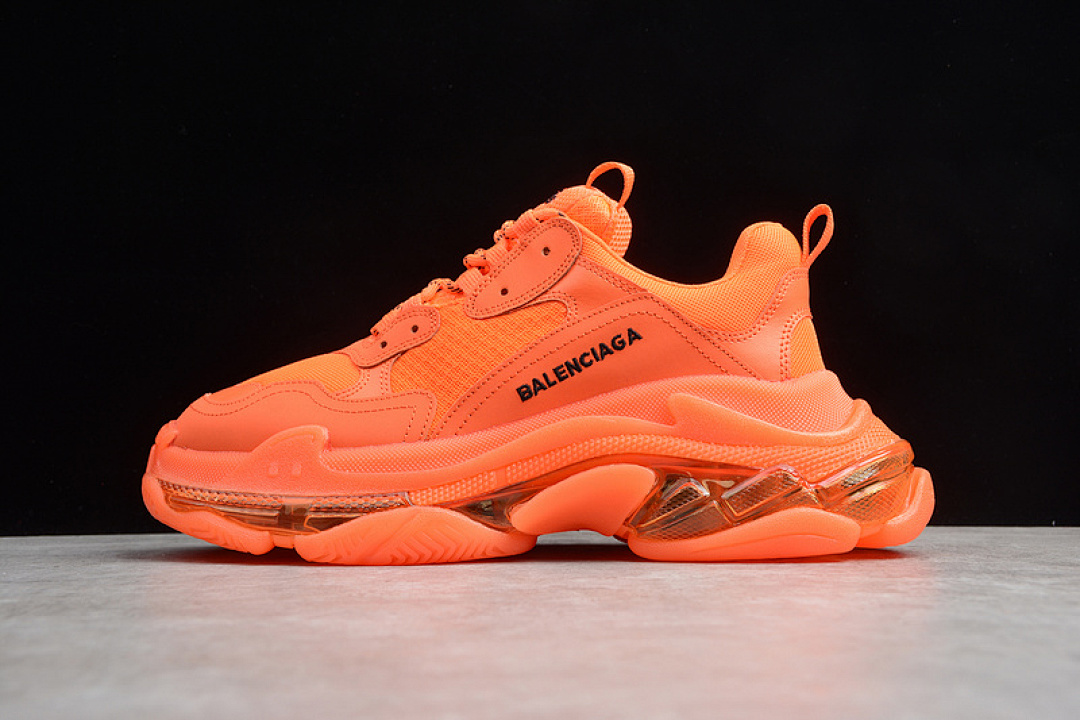 Balenciaga Balenciaga [TRIPLE S SNEAKER DADSHOE FLUORESCENT ORANGE/BLACK]-[UNISEX:36-45], photo 1