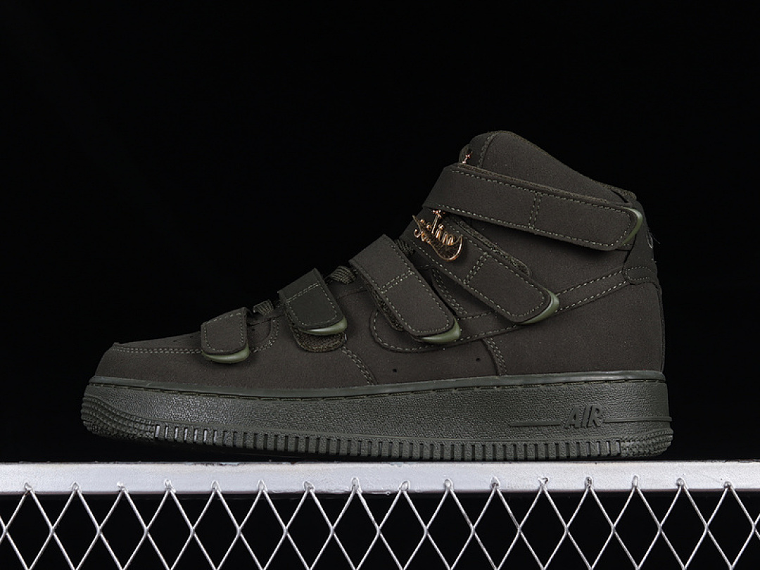 Nike [DM7926-300]-[BILLIE EILISH X AIR FORCE 1 HIGH 07 SP SEQUOIA/SEQUOIA/SEQUOIA]-[UNISEX:36-45], photo 1