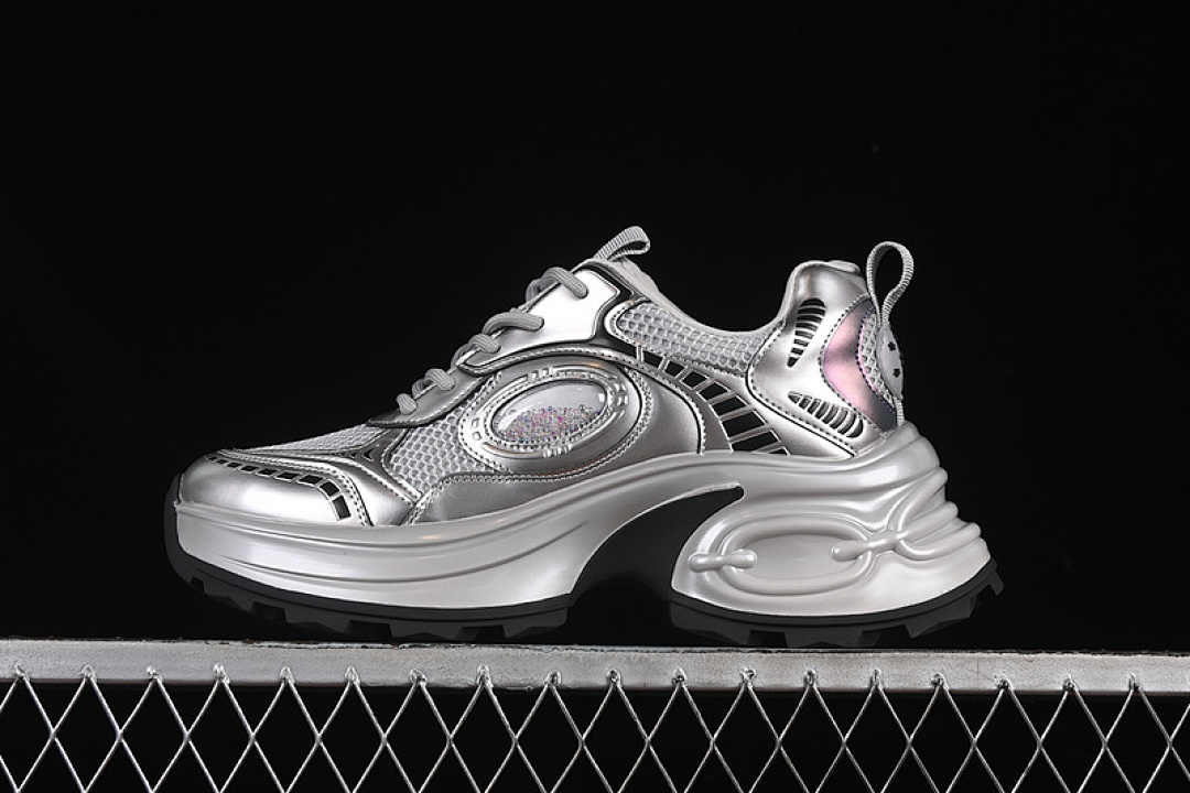 Unbranded [668-1]-[GG-CC SILVER/GREY/BLACK]-[WOMAN:35-40], photo 1