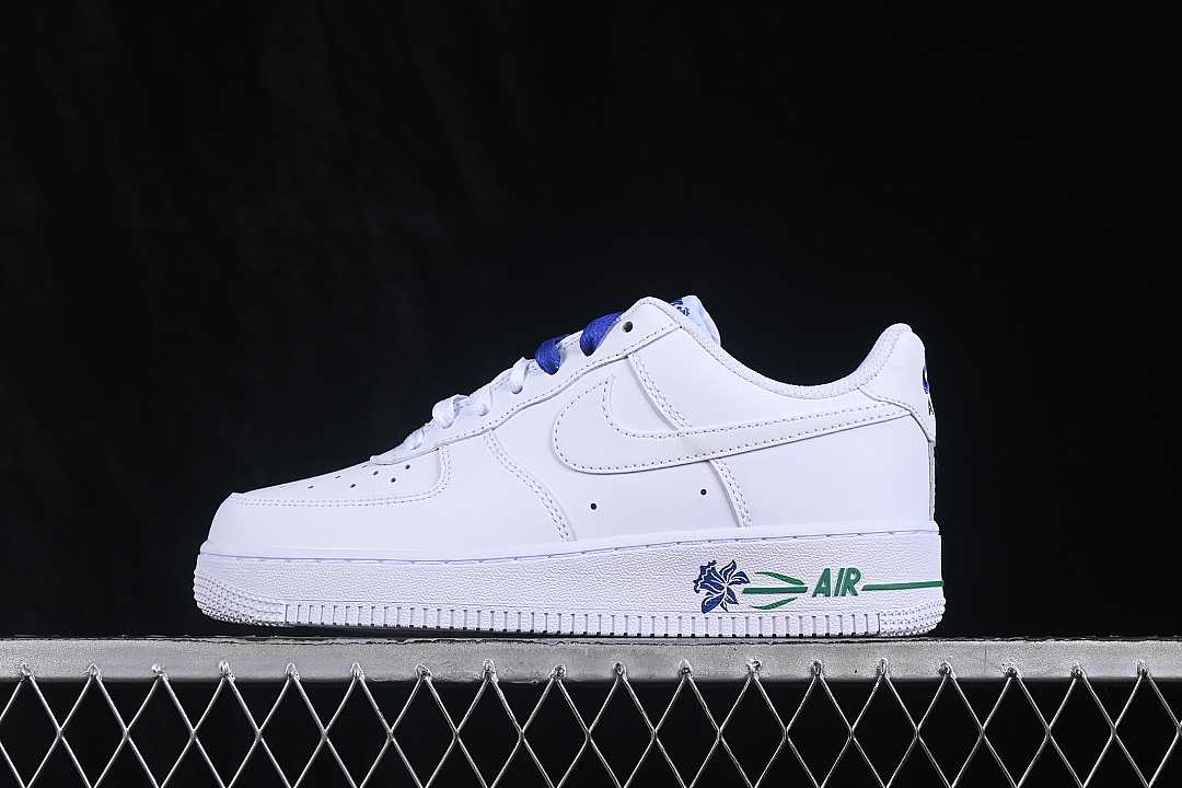 Nike [IF0498-101]-[AIR FORCE 1 LOW 07 SE WHITE/VIOLET/STADIUM GREEN]-[WOMAN:36-39]-[MAN:40-45] - Image 2