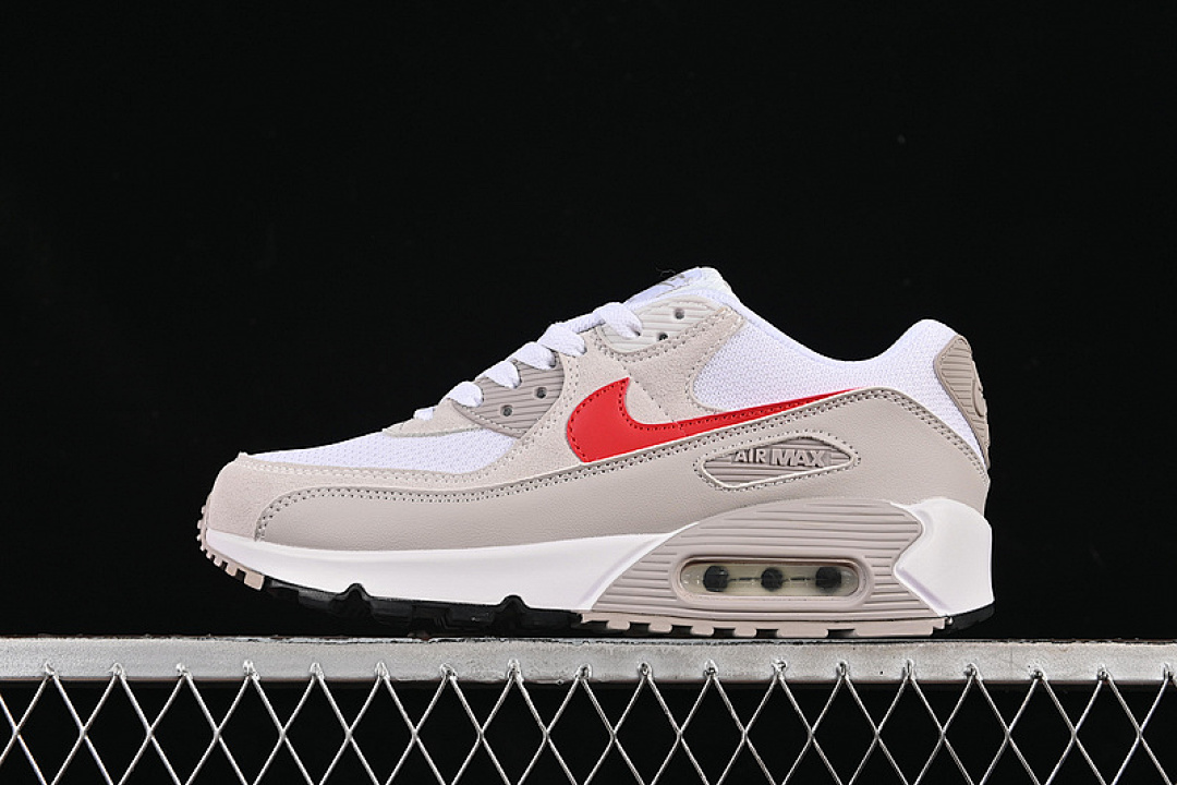 Unbranded [DM0029-113]-[AIR MAX 90 WHITE/GREY/RED]-[WOMAN:36-39]-[MAN:40-46], photo 1
