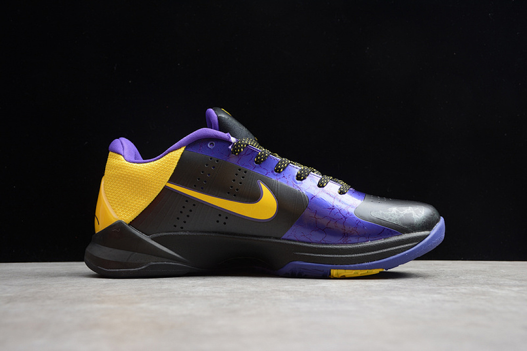 Nike [386430-071]-[ZOOM KOBE 5 X BLACK/DESOL-VARSITY PURPLE]-[MAN:40-46] - Image 16