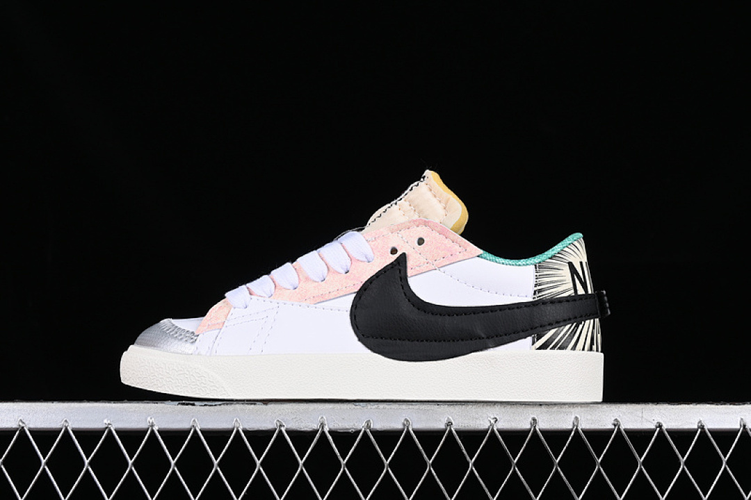Nike BLAZER LOW 77 VNTG WHITE/BLACK/PINK · DX6059-101, photo 1