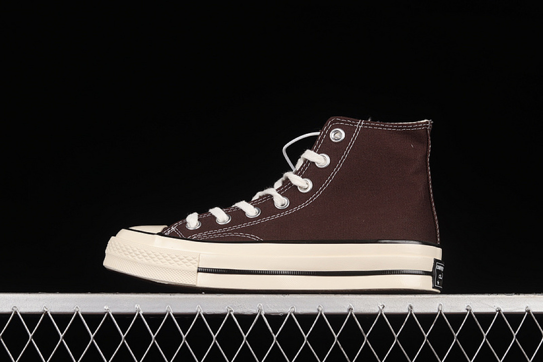 Converse Converse CHUCK TAYLOR ALL-STAR 70S HIGH DARK ROOT/BLACK/EGRET · 170551C, photo 1