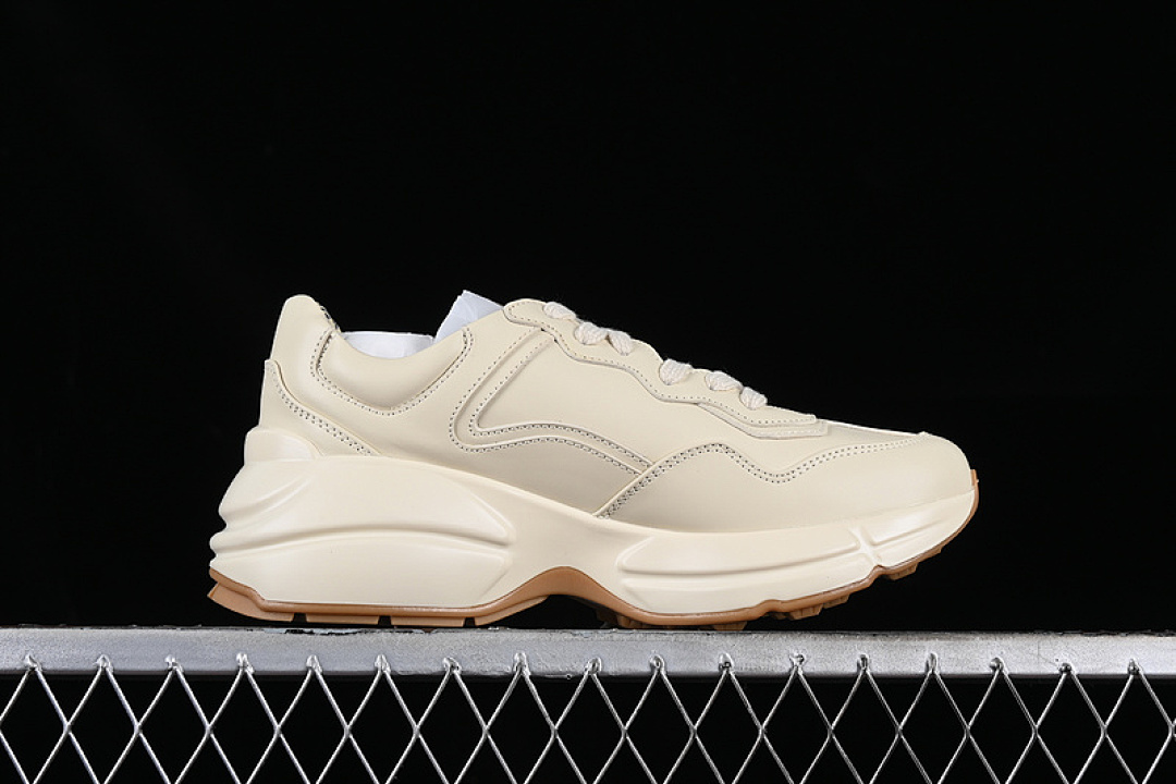 On Running [DRW009022]-[GU*CCI RHYTON VINTAGE TRAINER SNEAKER BROWN/ORANGE/BLUE/GREY]-[WOMAN:35-39] - Image 17