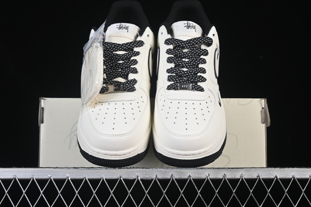 Nike [CS5288-047]-[AIR FORCE 1 07 LOW WHITE/BLACK]-[WOMAN:36-39]-[MAN:40-45] - Image 13