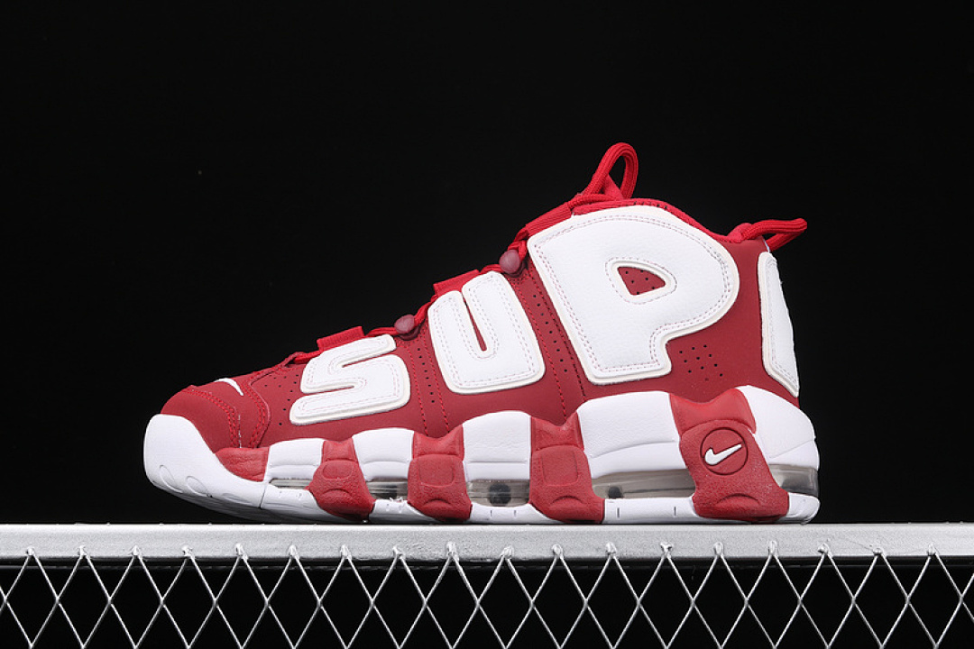 Supreme [902290-600]-[SUPREME X AIR MORE UPTEMPO SUPTEMPO VARSITY RED/WHITE]-[MAN:40-46], photo 1