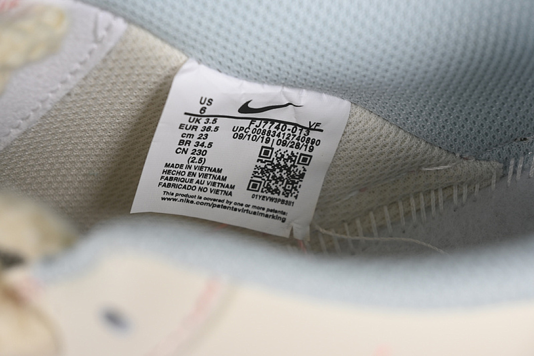 Nike [FJ7740-310]-[AIR AIR FORCE 1 07 LOW MISS FUJIANG WHITE/BLUE/PINK/BEIGE]-[WOMAN:36-42] - Image 6