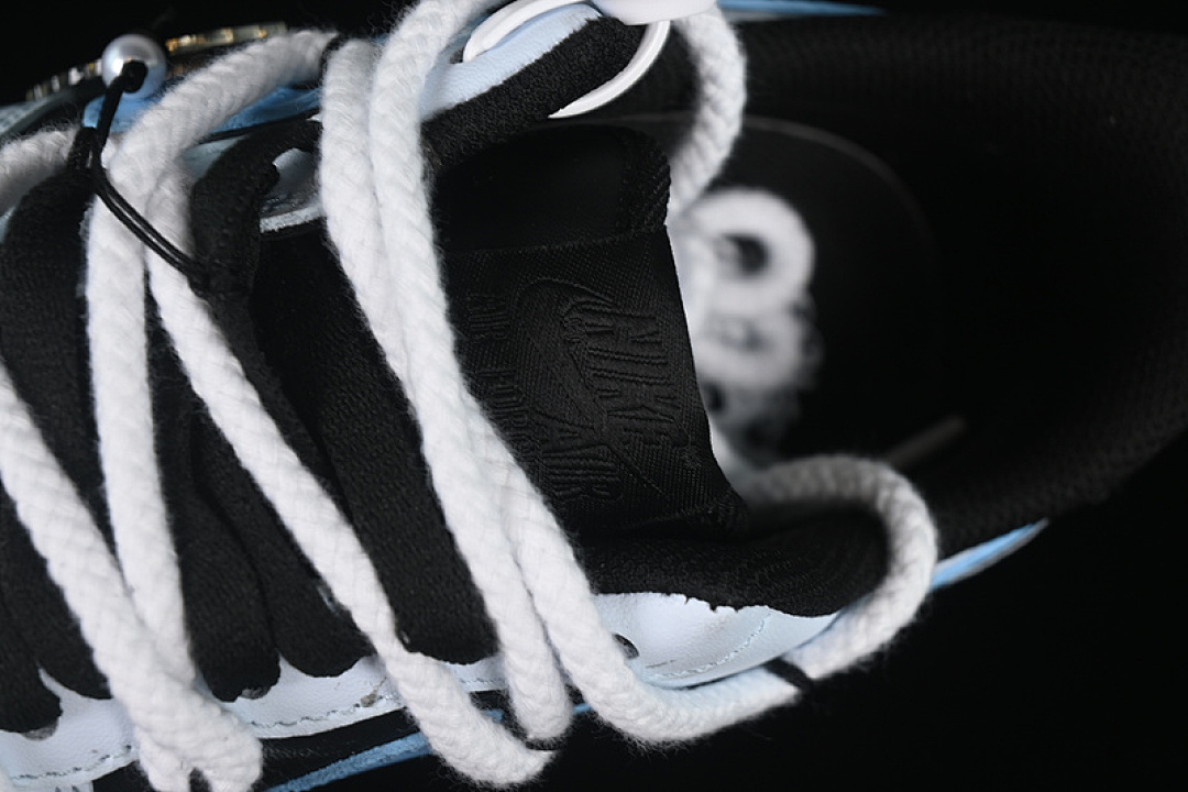 Nike [ZH0316-065]-[AIR FORCE 1 07 LOW BLACK/WHITE/BLUE]-[WOMAN:36-39]-[MAN:40-45] - Image 9