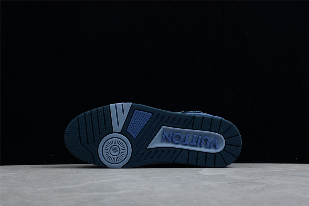 Louis Vuitton [L*V TRAIL SNEAKERS BLACK/BLACK/NAVY BLUE]-[MAN:38-45] - Image 15