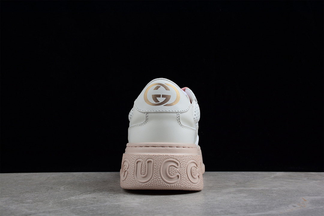 Chanel [GU*CCI SCREENER GG HIGH-TOP SNEAKER WHITE/WHITE/PINK]-[WOMAN:35-39]-[MAN:40-44] - Image 11