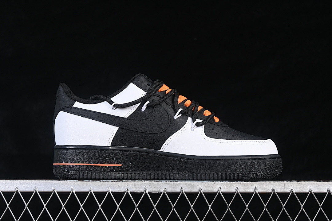 Nike [ZH0316-163]-[AIR FORCE 1 07 LOW WHITE/BLACK/ORANGE]-[WOMAN:36-39]-[MAN:40-45] - Image 16