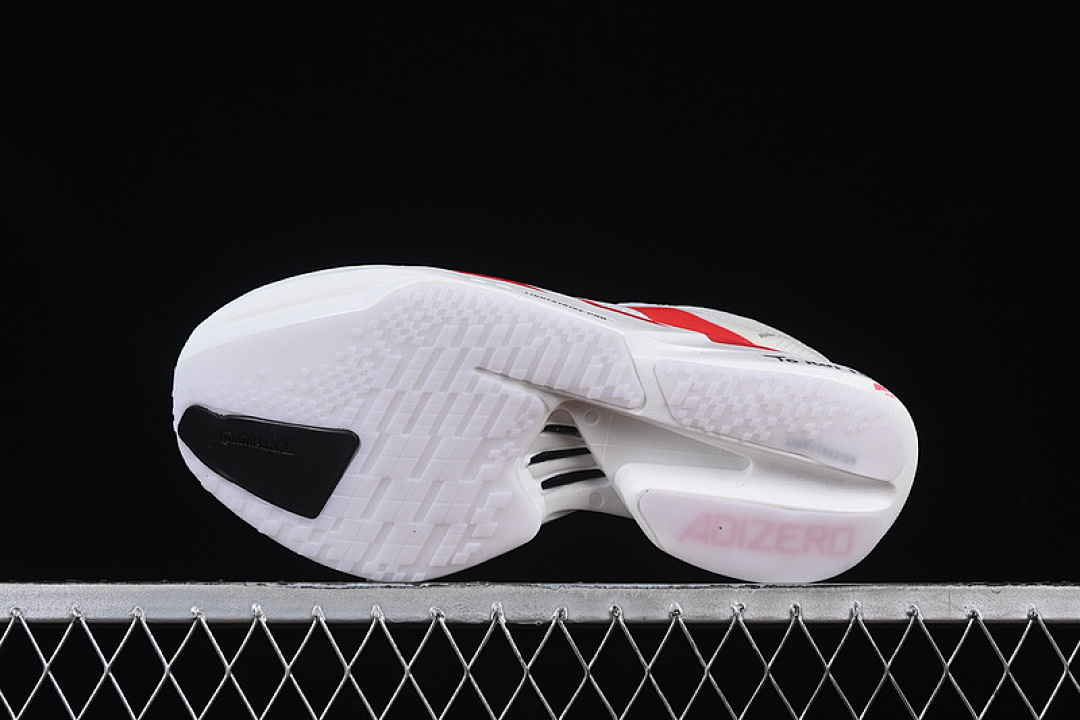 Adidas [JR6363]-[ADIZERO ADIOS 4 M WHITE/GREY/RED]-[WOMAN:36-39]-[MAN:40-45] - Image 15