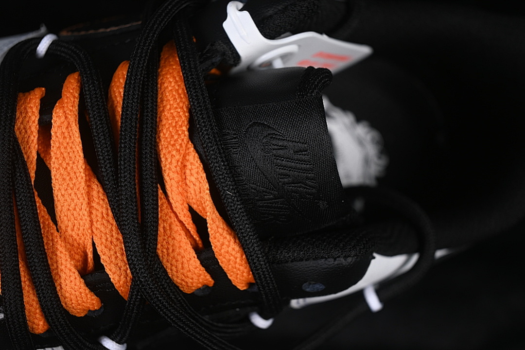 Nike [ZH0316-163]-[AIR FORCE 1 07 LOW WHITE/BLACK/ORANGE]-[WOMAN:36-39]-[MAN:40-45] - Image 9