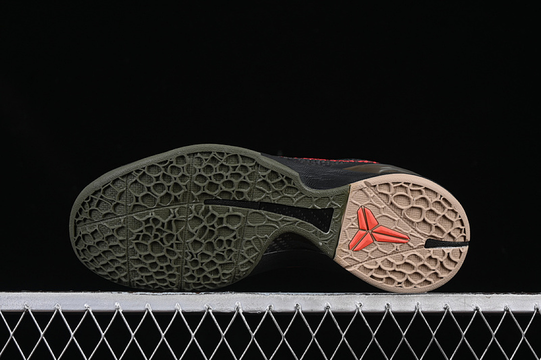 Nike [FQ3546-001]-[KOBE VI PROTRO 6 BLACK/CRIMSON BOG/KHAKI]-[MAN:40-46] - Image 15