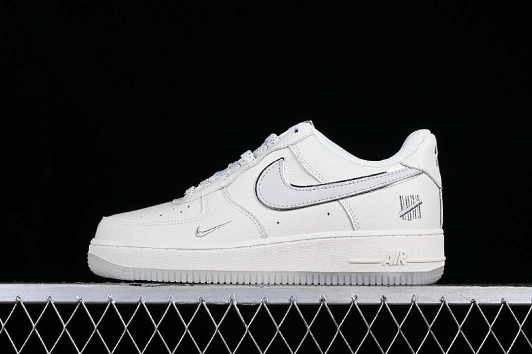 Nike [BS9055-730]-[AIR FORCE 1 07 LOW WHITE/SILVER]-[WOMAN:36-39]-[MAN:40-45], photo 1