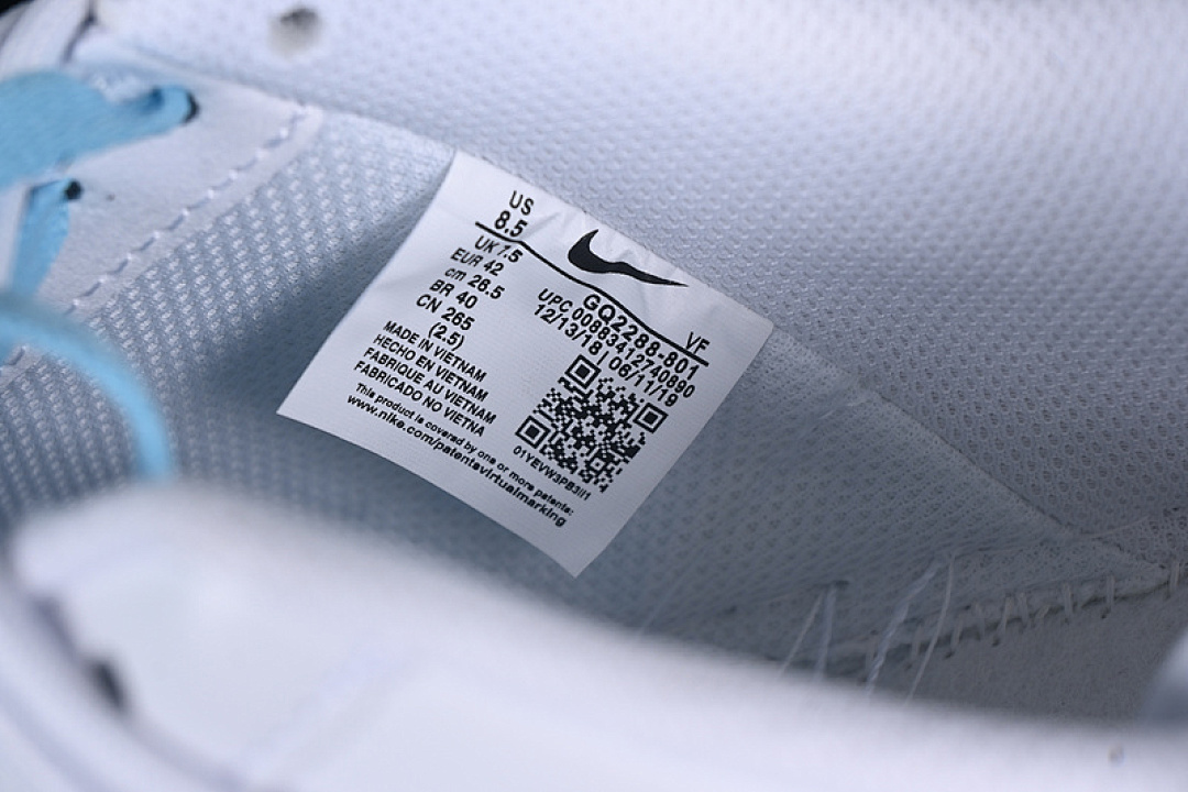 Nike [CQ2288-801]-[AIR FORCE 1 07 LOW WHITE/BLUE]-[WOMAN:36-39]-[MAN:40-45] - Image 6