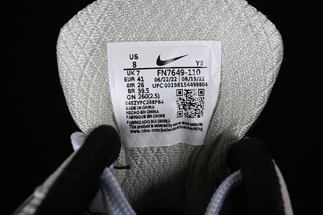 Nike [FN7649-110]-[ZOOM VOMERO 5 WHITE/GREY/BLACK]-[WOMAN:36-39]-[MAN:40-45] - Image 6