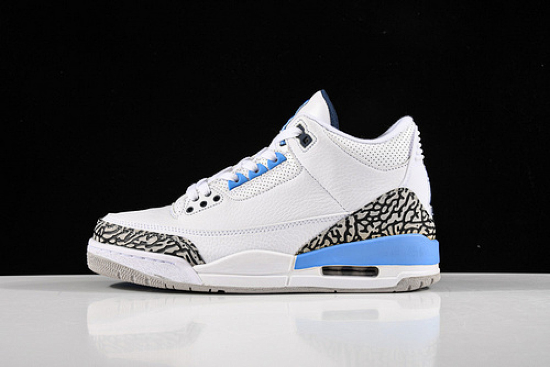 Jordan [CT8532-104]-[AIR JORDAN 3 RETRO UNC WHITE/VALOR BLUE-TECH GRAY]-[MAN:40-47.5], photo 1