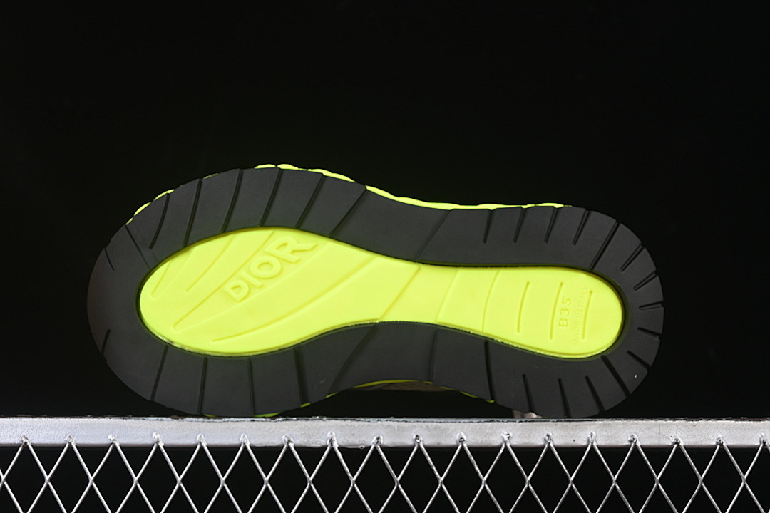 Dior [LOW-TOP CASUAL SPORTS SHOES GREY/YELLOW]-[WOMAN:36-39]-[MAN:40-46] - Image 15