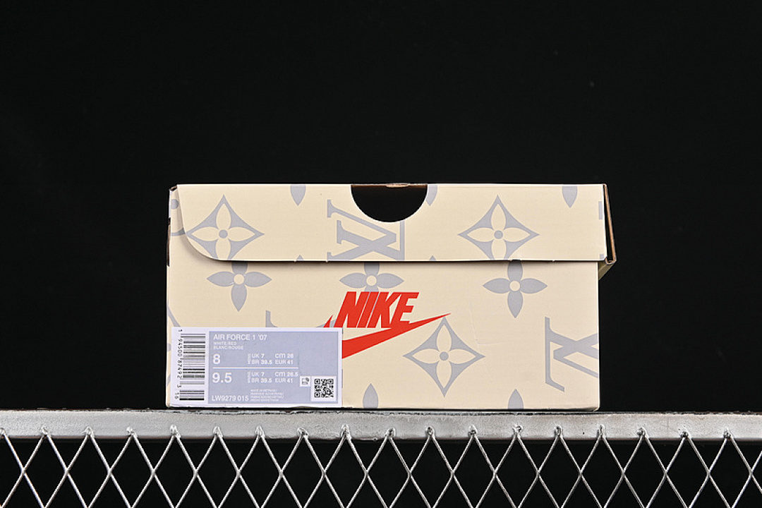 Nike [LW9279-015]-[AIR FORCE 1 07 LOW LV WHITE/RED]-[WOMAN:36-39]-[MAN:40-45] - Image 12